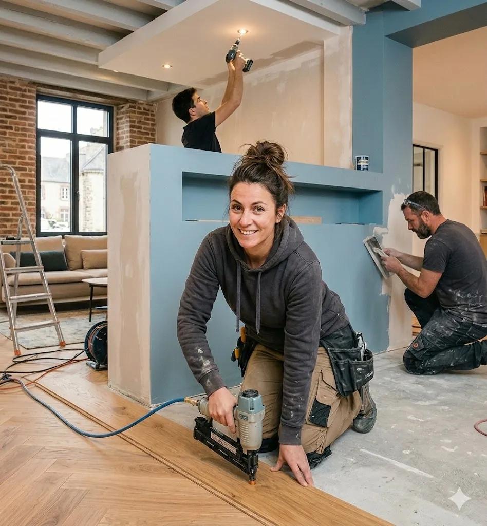 rénovation intérieure à Saint-Priest